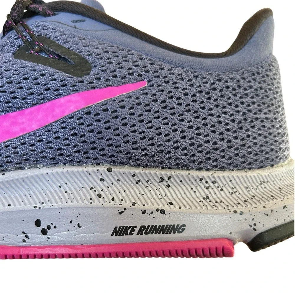 Nike Quest Womens Running‎ Shoes Thunder Blue Hyper Pink AA7412-401 7.5